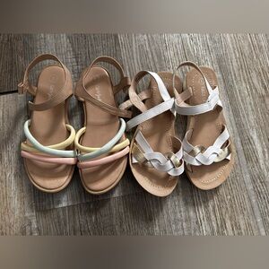Girl sandals lot - size 1